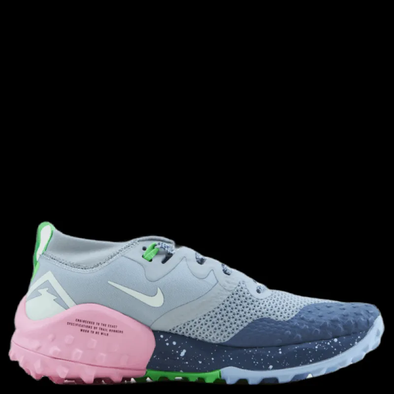 Nike Wildhorse 7 Women's Trail Wolf Grey/barely Green-diffuse Grå Best