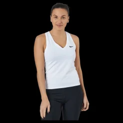 Best Nike Court Victory Women's Tennis Tank WHITE/BLACK Vit