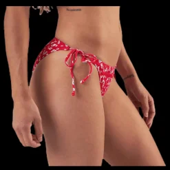 Pieces Nikita Bikini Brief Red Röd Hot