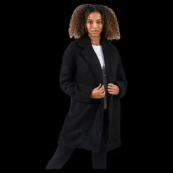 Hot Only Nina Celeste Wool Coat Black