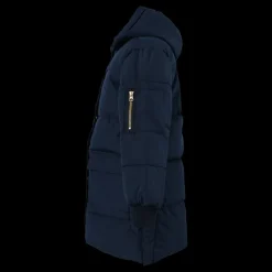 Name It Nkfmuso Long Puffer Jacket Cam Dark Sapphire Blå Outlet