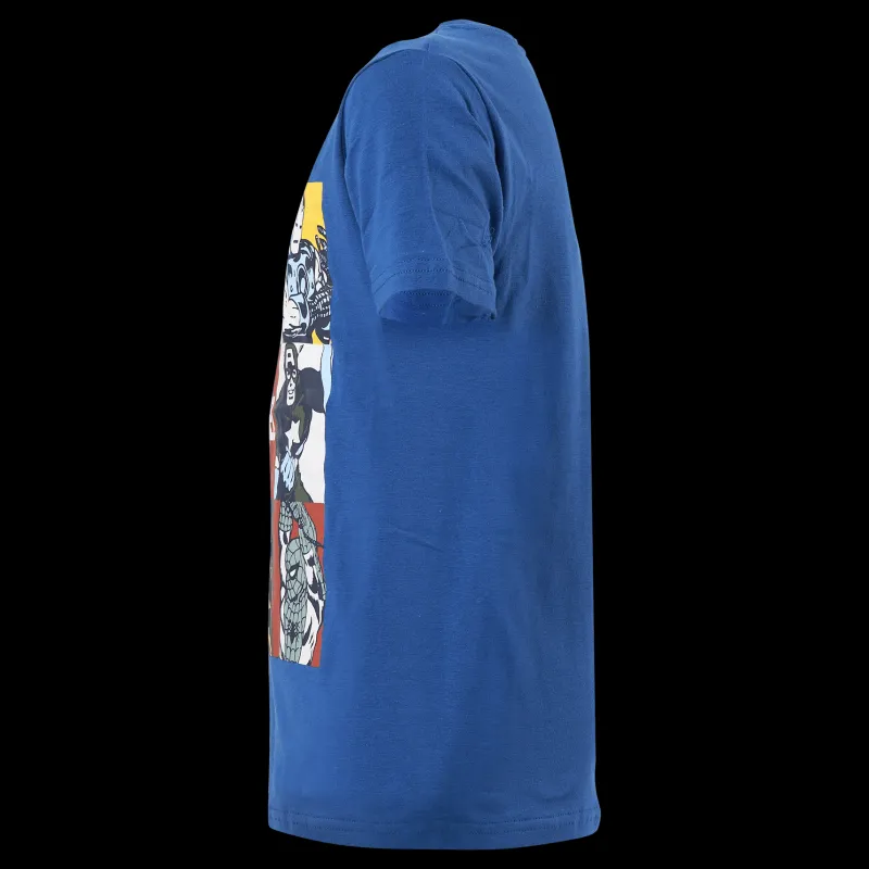 Name It Nkmarthur Marvel Ss Top Mar Nouvean Navy Blå