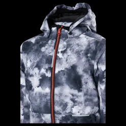 Name It Nkmsnow10 Jacket Sky 4fo Black Flerfärgad Hot