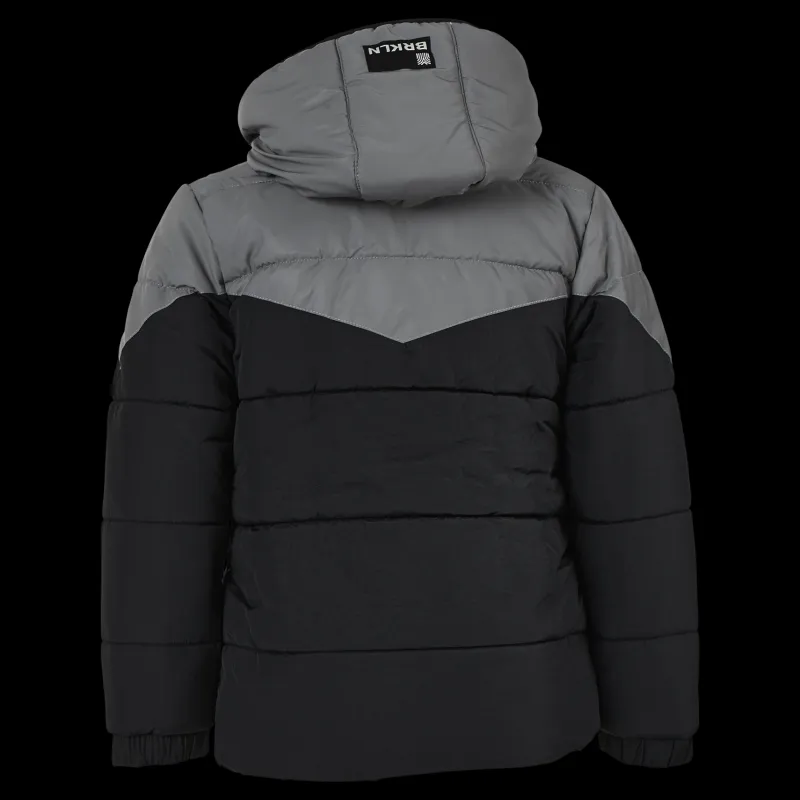Clearance Name It Nknmelvin Reflective Puffer Ja Black Svart