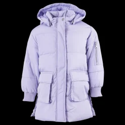 New Name It Nmfmuso Long Puffer Jacket Cam Lavender Lila