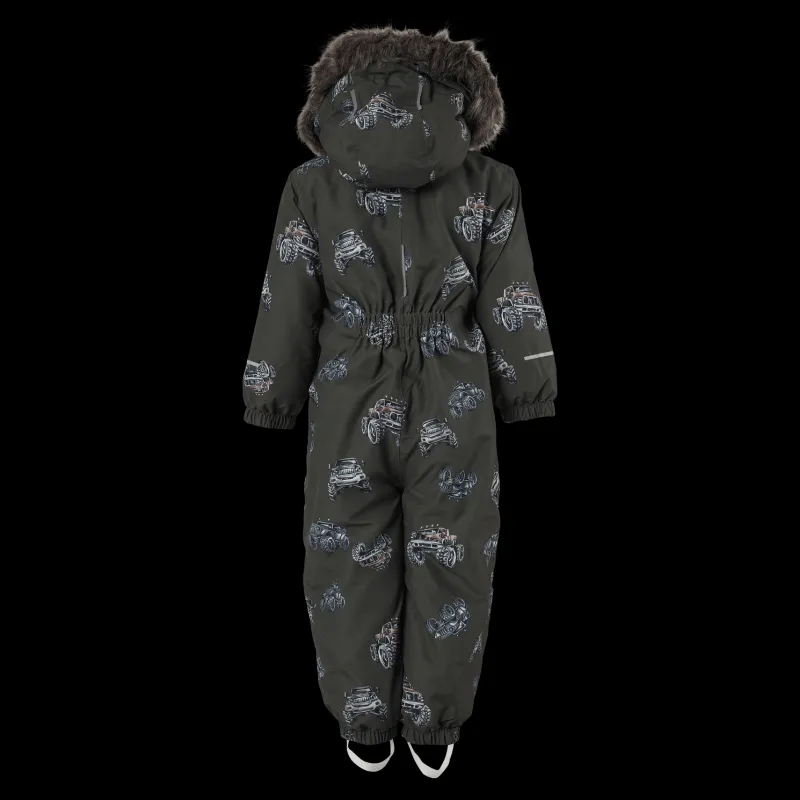 Name It Nmmsnow10 Suit Truck Fo Noos Olive Night Svart Hot