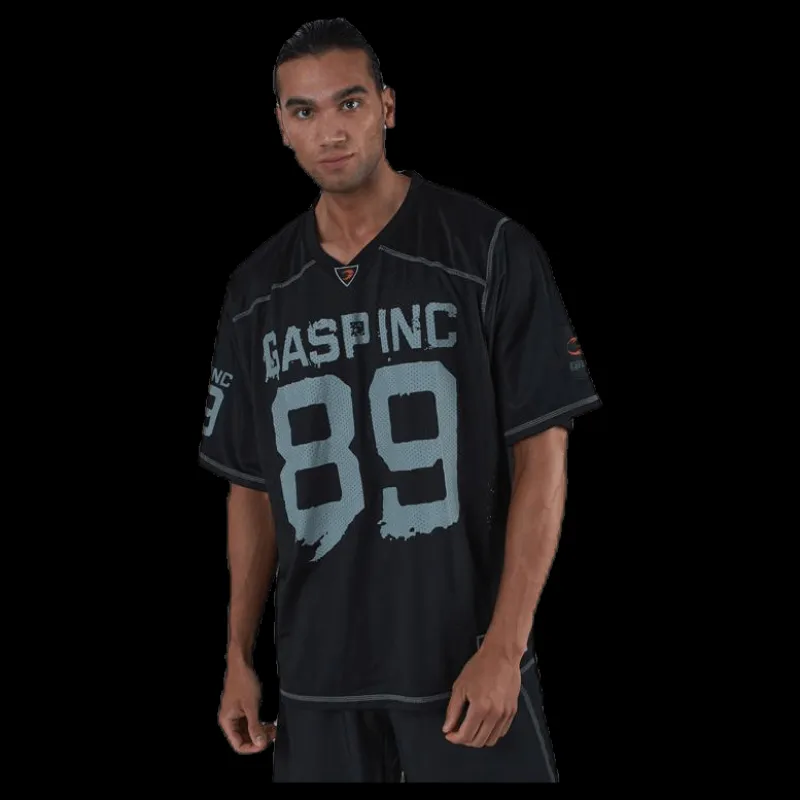 GASP No1 Football tee Black Svart Best