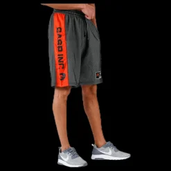 Sale GASP No1 mesh shorts Orange/Black Orange och Svart