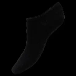 Hot Norfolk No Show Socks - Leo 2-Pack Black Svart