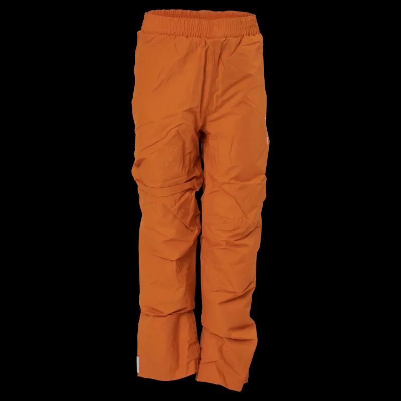 Didriksons Nobi Kids Pants 6 Burnt Glow Orange Discount