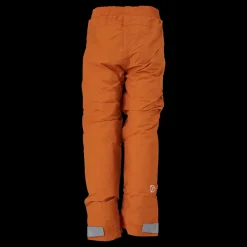 Didriksons Nobi Kids Pants 6 Burnt Glow Orange Discount