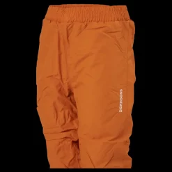 Didriksons Nobi Kids Pants 6 Burnt Glow Orange Discount