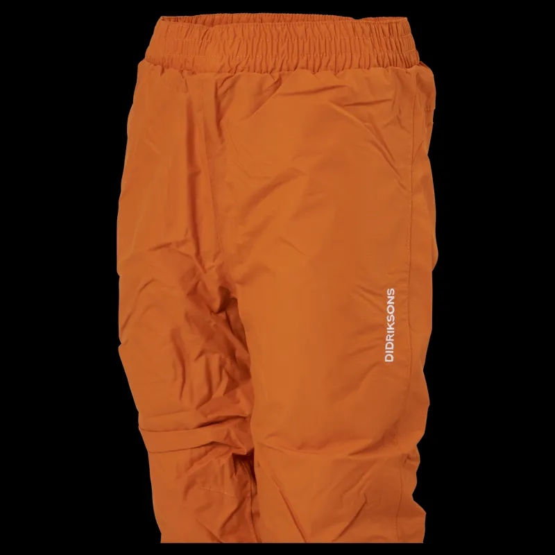 Didriksons Nobi Kids Pants 6 Burnt Glow Orange Discount