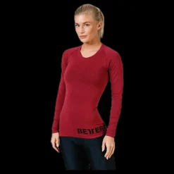 New Better Bodies Nolita Seamless LS Red Röd