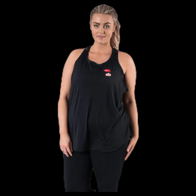 Discount Nike Novelty Top Plus Black Svart