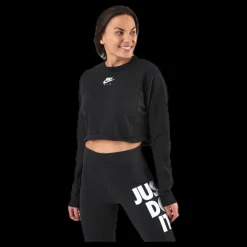 Best Nike Nsw Air Crew Black Svart