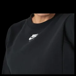 Best Nike Nsw Air Crew Black Svart