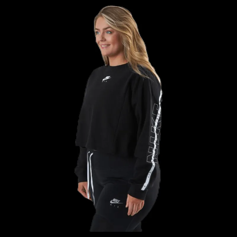Nike Nsw Air Crew Plus Black Svart New