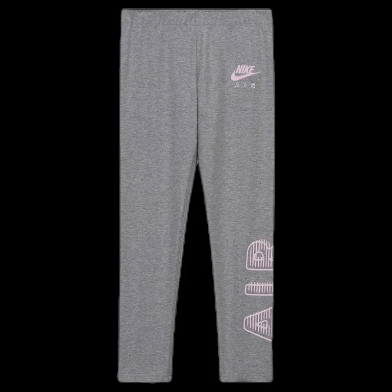 Sale Nike NSW Air Favorites Legging Junior Pink/Grey Grå