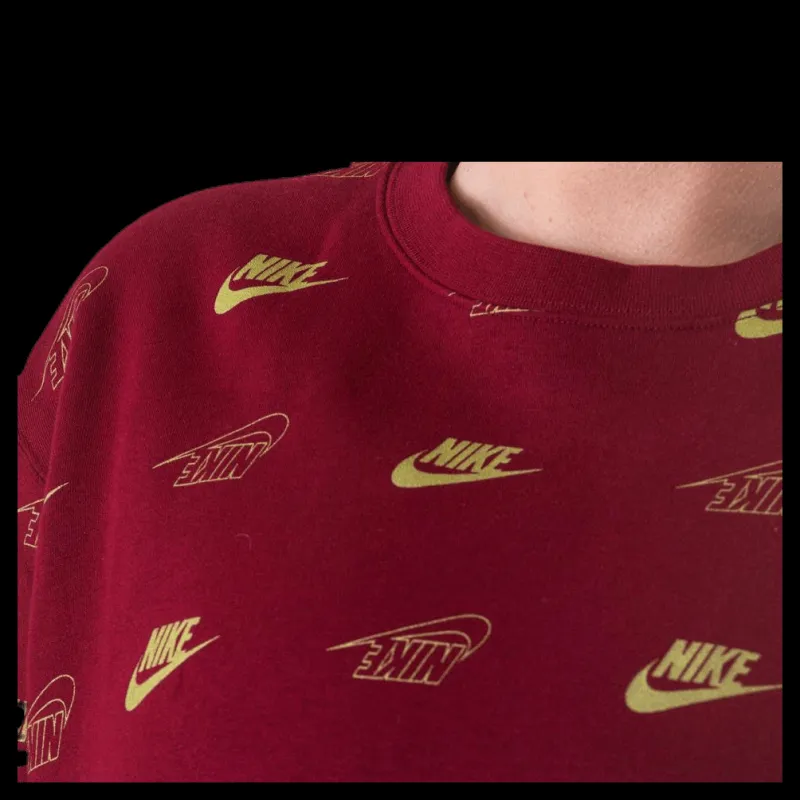 Nike NSW Crew BB Shine Plus Red Röd Online