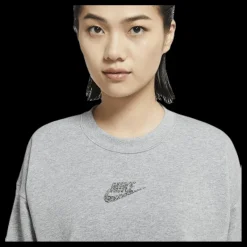 Discount Nike Nsw Crew Ft M2Z Grey Grå