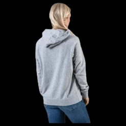 Online Nike Nsw Essential Hoodie White/Grey Grå