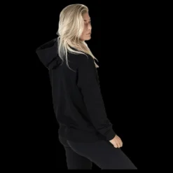 Best Nike Nsw Essential Hoodie White/Black Svart
