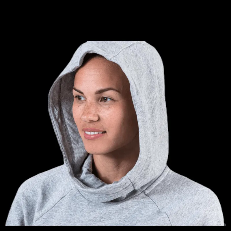 Nike Nsw Essential Hoodie White/Grey Grå Discount