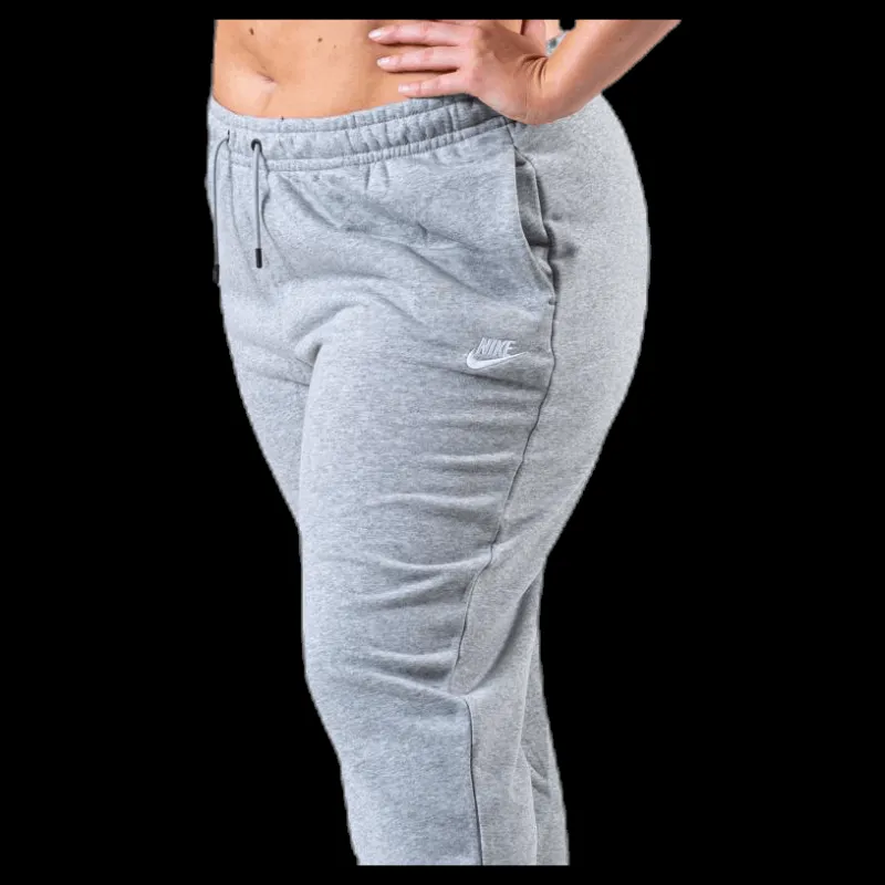 Nike Nsw Essential Pant Reg Plus White/Grey Grå Sale