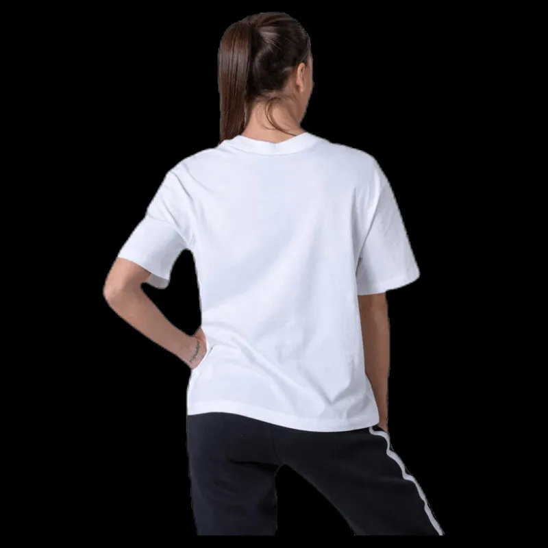 Nike Nsw Essential Ss Bf Top White/Black Vit