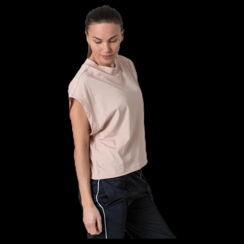 Discount Nike Nsw Essential Ss Top White/Beige Rosa