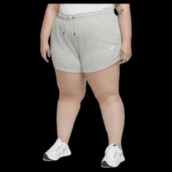 Nike Nsw Essntl Short Ft Plus Grey Grå Discount