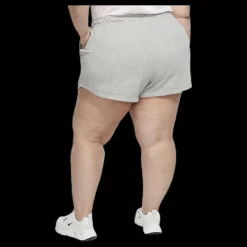 Nike Nsw Essntl Short Ft Plus Grey Grå Discount