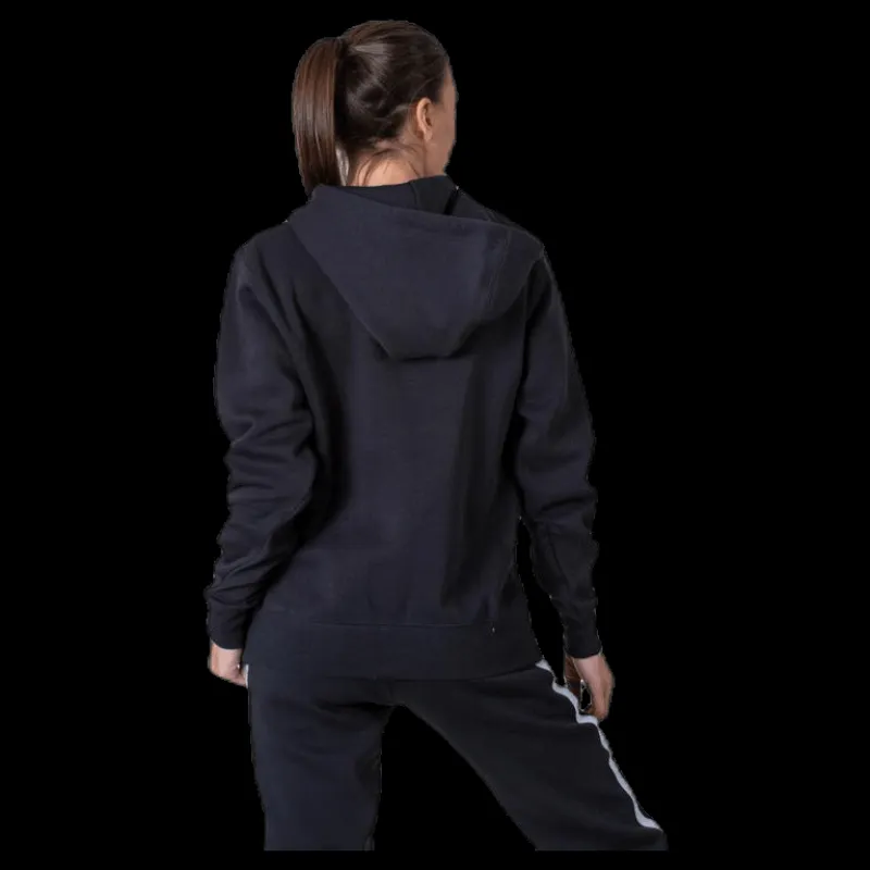 Nike Nsw Flc Trend Hoodie White/Black Svart