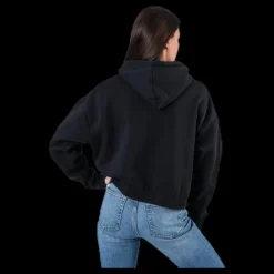 Sale Nike Nsw Fleece Hood Black Svart