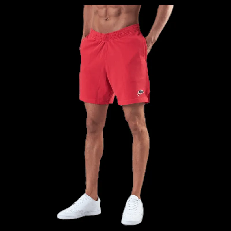 Hot Nike Nsw He Gym Short Jsy Red Röd