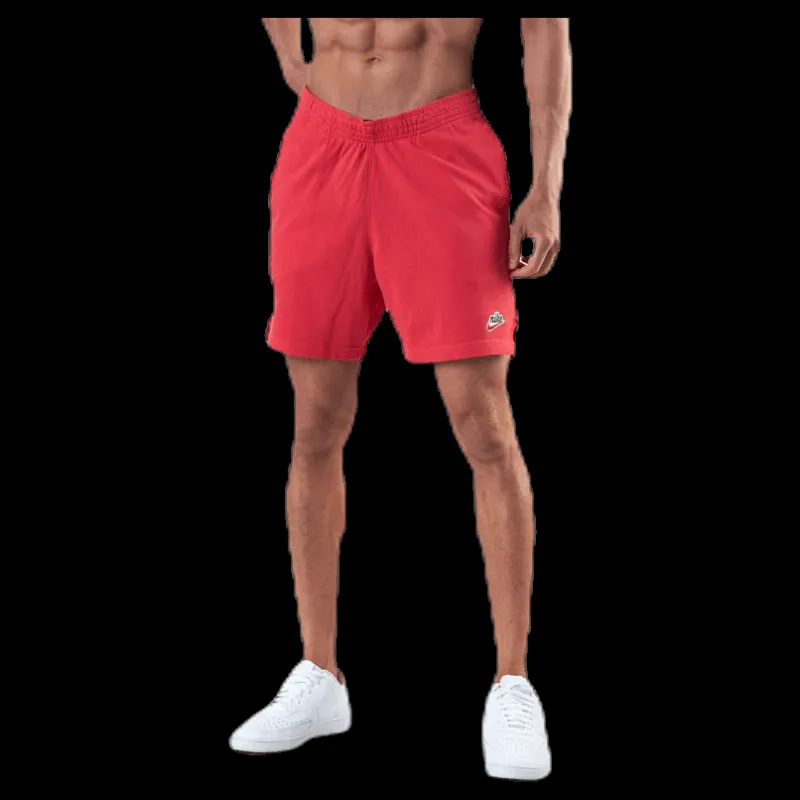 Hot Nike Nsw He Gym Short Jsy Red Röd