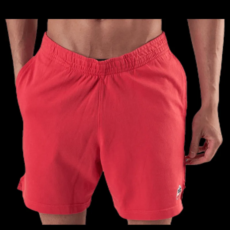 Hot Nike Nsw He Gym Short Jsy Red Röd