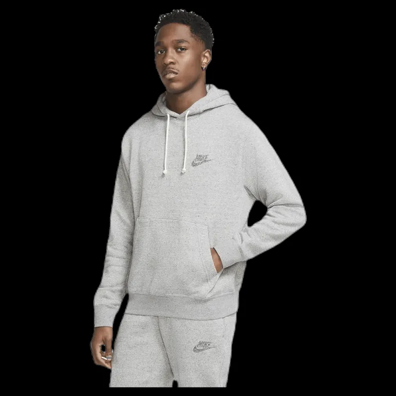 Outlet Nike Nsw Hoodie Po Sb Grey Grå