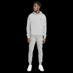 Outlet Nike Nsw Hoodie Po Sb Grey Grå