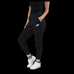 New Nike Nsw Hrtg Pant Flc White/Black Svart