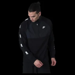 Outlet Nike Nsw Hybrid Top White/Black Svart