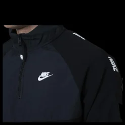 Outlet Nike Nsw Hybrid Top White/Black Svart