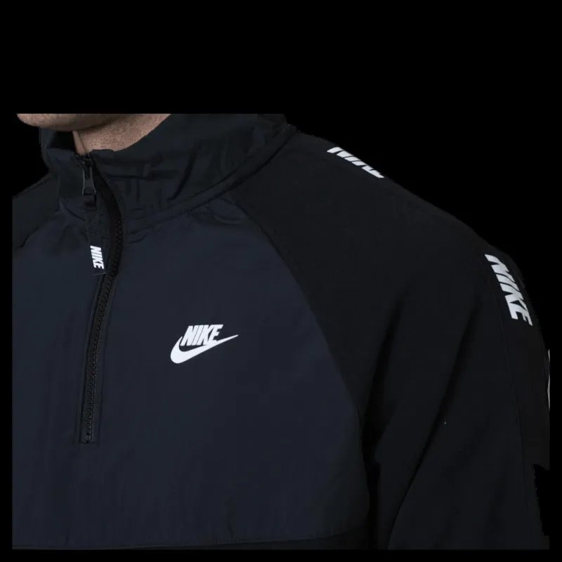 Outlet Nike Nsw Hybrid Top White/Black Svart