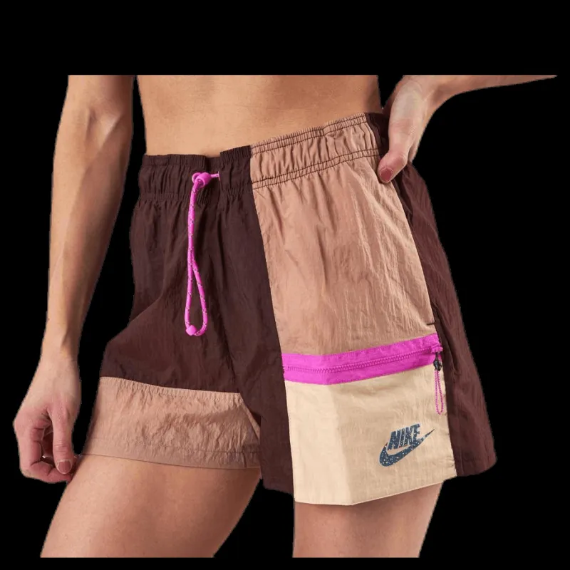 Nike Nsw Icn Clsh Short Beige Brun New
