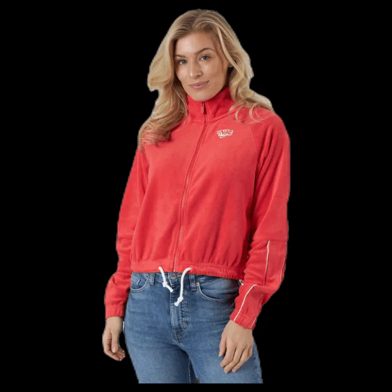 Clearance Nike Nsw Retro Fmme Fz Terry Red Röd