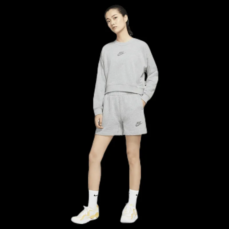 Online Nike Nsw Short Ft M2Z Grey Grå