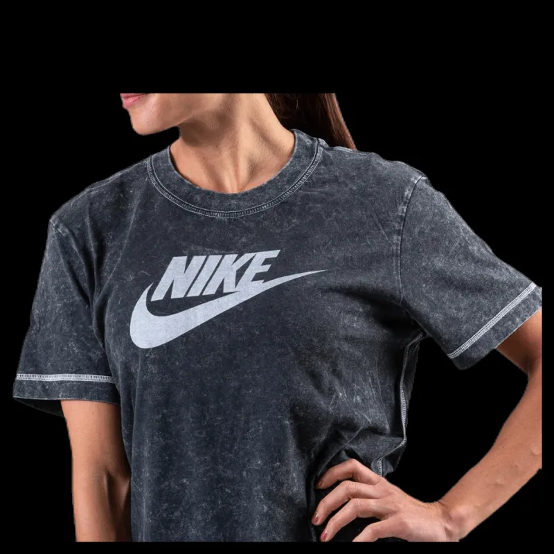 Nike Nsw Ss Rebel Top Black Svart New