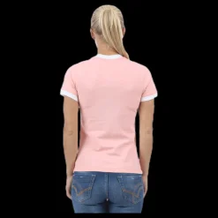 Nike NSW SS Top Ringer Pink/Orange Rosa och Orange Online