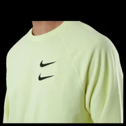 Nike Nsw Swoosh Crew Ft Green Grön Discount